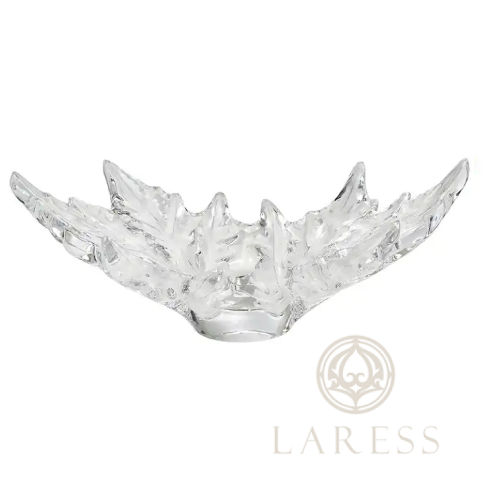 Ваза для фруктов Lalique Champs-Elysees, прозрачная 46 см (14954) УЦЕНКА
