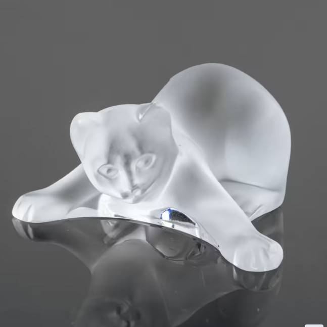 Статуэтка Lalique Котенок 7х7см (12655)