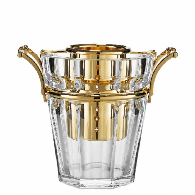 Ведро для шампанского Baccarat Harcourt 23 см (16855) позолота
