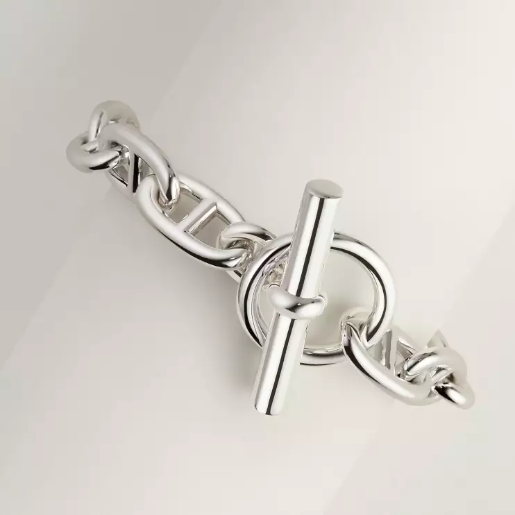 Браслет Hermes Chaine d'ancre grand серебро 925