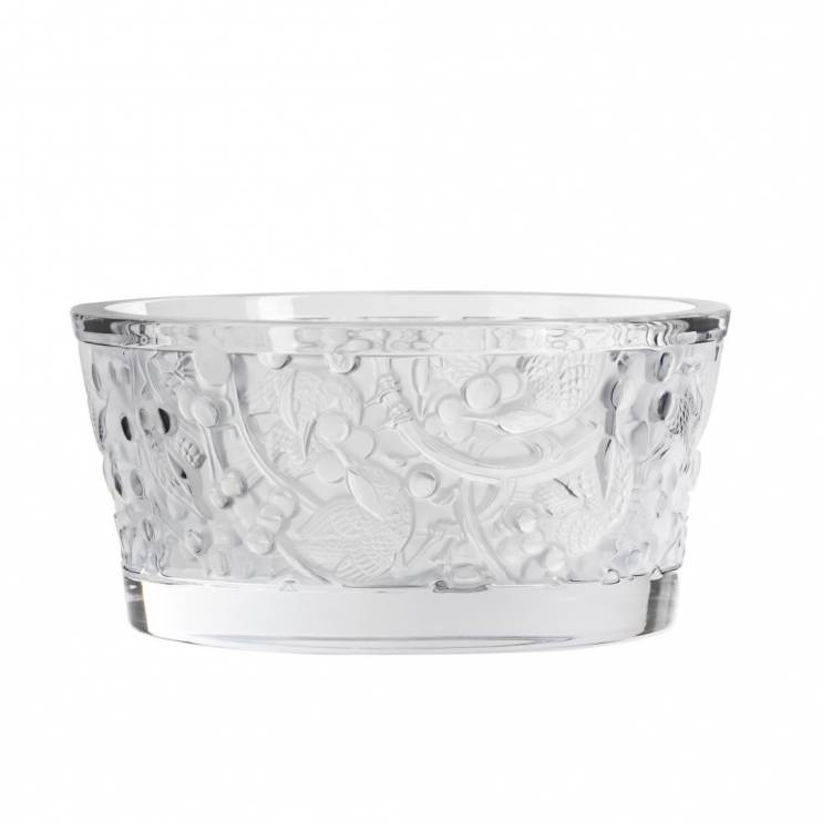Чаша Lalique Merles & Raisins, 22см (13957) прозрачная