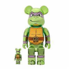 Фигура Bearbrick Teenage Mutant Ninja Turtles Donatello 100% and 400% (10959)