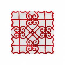Тарелка квадратная Hermes Balcon du Guadalquivir 27х27 см 4061