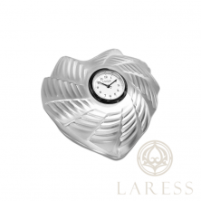 Часы в форме сердца Lalique St. Valentine's, 8 см (8462)