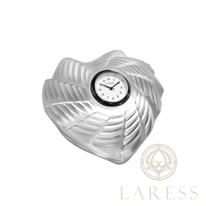Часы в форме сердца Lalique St. Valentine's, 8 см (8462)