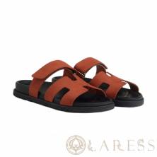 Женские сандали Hermes Chypre sandal Orange Canyon (9662)