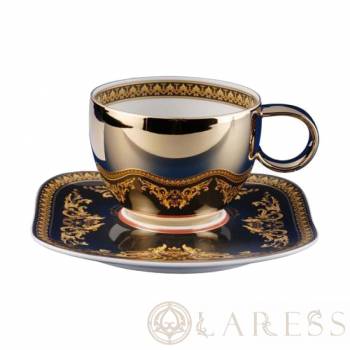 Чашка чайная с блюдцем VERSACE Rosenthal Medusa 3663
