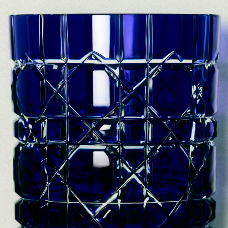Стакан для виски Christian Dior Cannage, 200мл (15064)