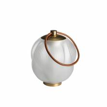 Светильник переносной Lalique Nomade Alize 21*19 см (16564) золото-сатин