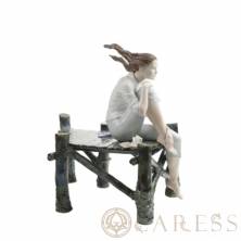 Скульптура Lladro «Закат на пирсе» 22см (8866)