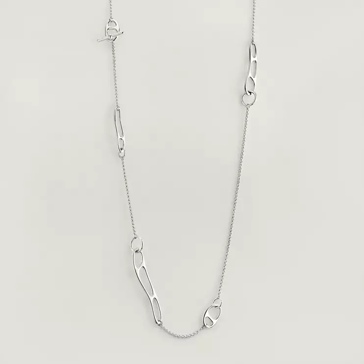Цепочка Hermes Chaine d'ancre Punk серебро 925
