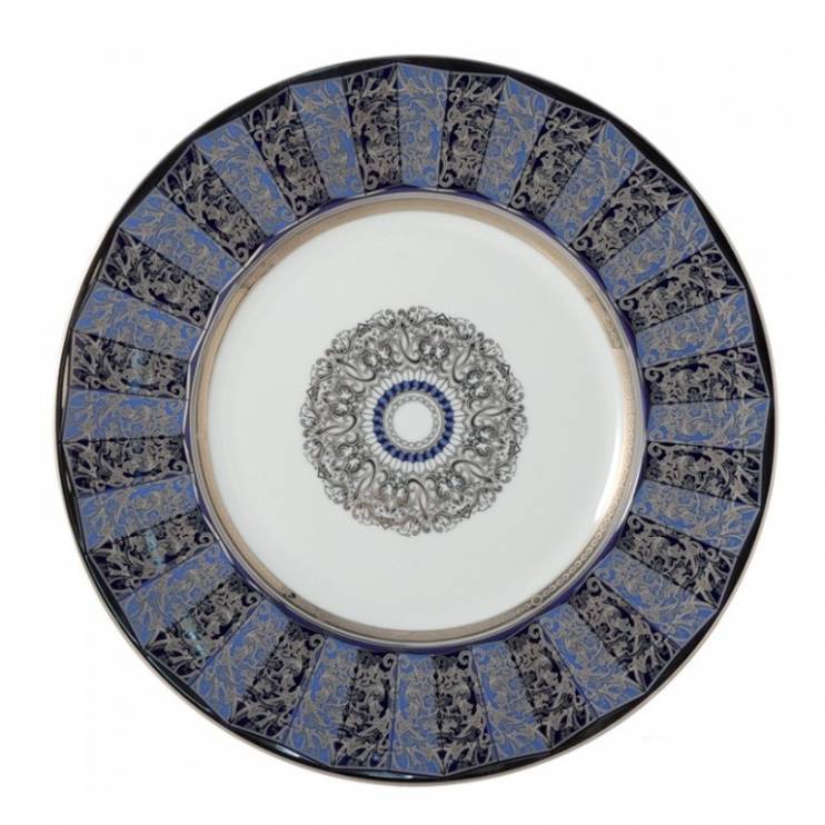 Тарелка сервировочная Bernardaud Eventail Bleu 31см (9568)