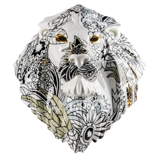 Статуэтка Lladro Маска льва 60х38см (13069)