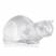 Скульптура Lalique Кошка лежачая 22*12 см (8469)