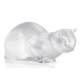 Скульптура Lalique Кошка лежачая 22*12 см (8469)
