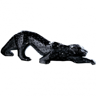 Скульптура Lalique Zeila Black Panther 36,5см (6372)