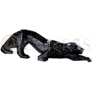 Скульптура Lalique Zeila Black Panther, 36.5 см