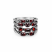 David Yurman Wide 4 Row Confetti Ring (16672)