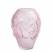 Ваза Lalique Papillons 28*21,5 см (16573) розовая
