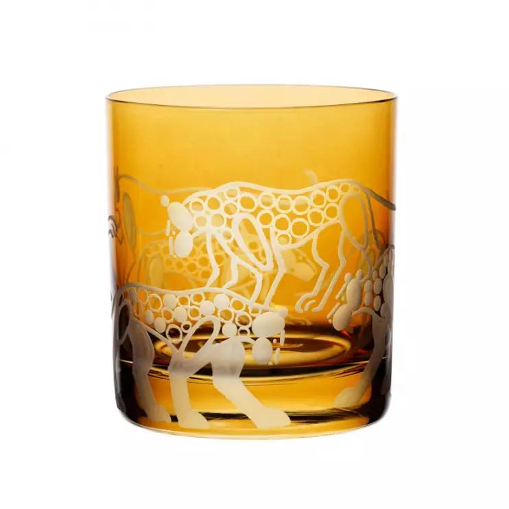 Стакан Artel Karen Feldman Safari Leopards 365 мл (12774)