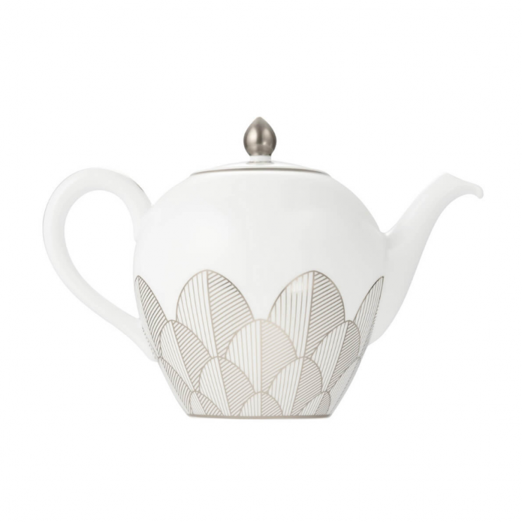 Christofle Malmaison Imperiale Platinum teapot, 1.5l (15174)