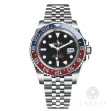 Мужские часы Rolex GMT-Master II Oyster Perpetual, красно-синие, 40 мм (8274)