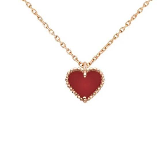 Подвеска Van Cleef Sweet Alhambra Heart (9177)