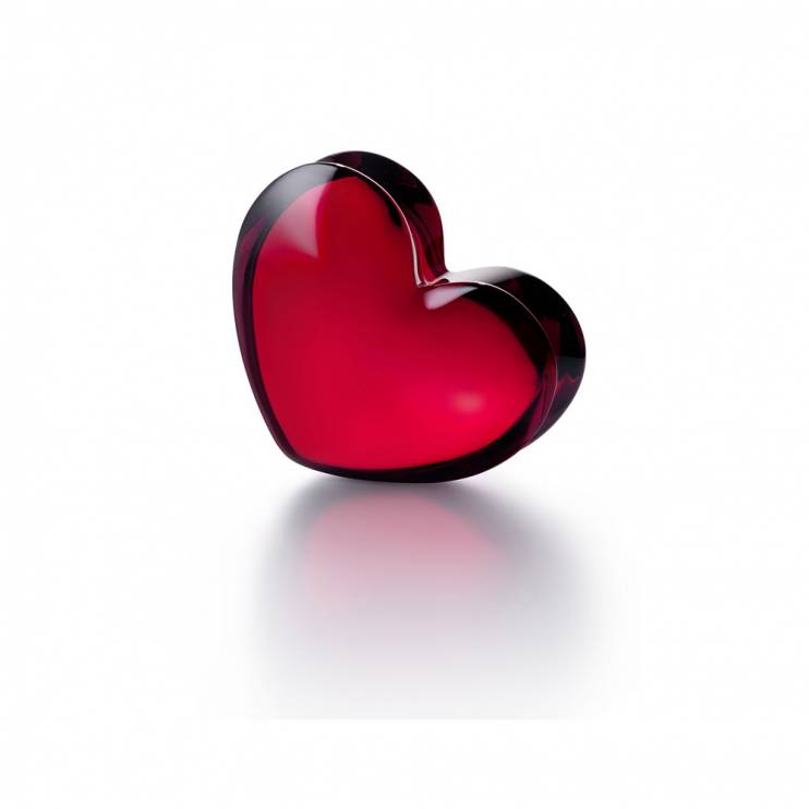 Статуэтка Baccarat CRYSTALL Zinzin Heart Ruby 5678