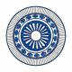 Тарелка круглая Hermes Bleus d'Ailleurs 42см (5778)