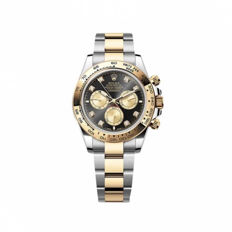Часы Rolex Cosmograph Daytona 40мм Oystersteel, желтое золото (10381)
