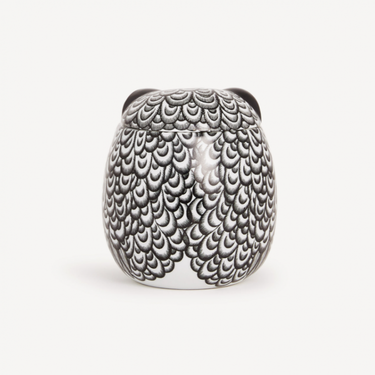 Декоративная банка Fornasetti Civetta Piumata 900мл (13681)