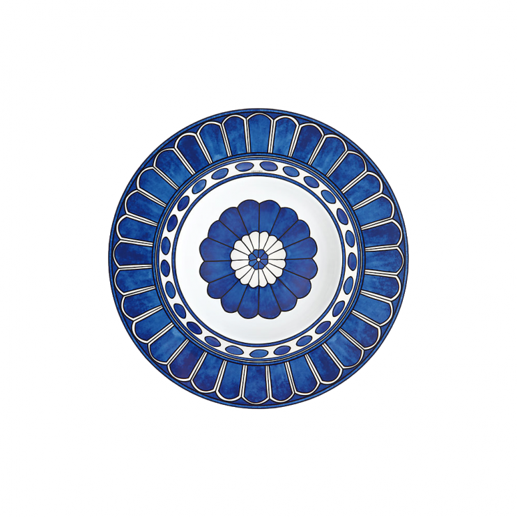 Тарелка для пасты Hermes Bleus d'Ailleurs 24см (5781)