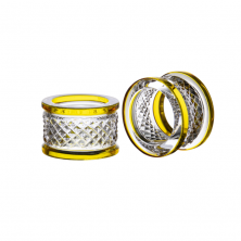 Набор из 2-х колец для салфеток Faberge Xenia, 4,5 см (16281) желтый