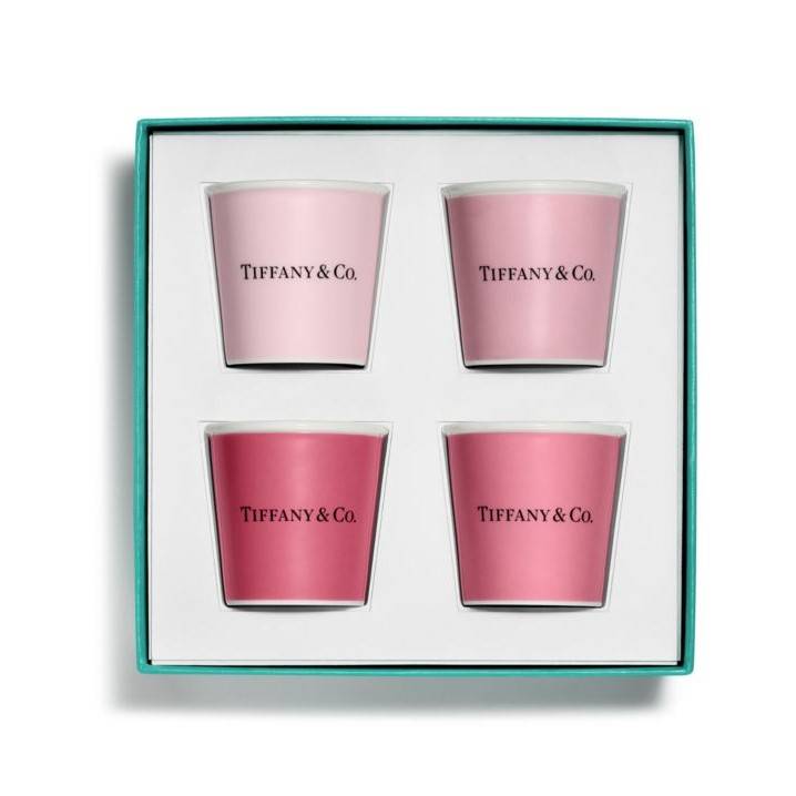 Набор стаканчиков 4 шт Tiffany& Co для эспрессо 110 мл (9281)