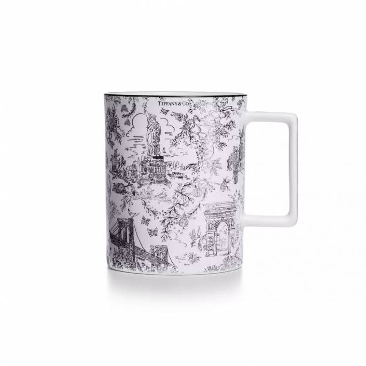 Кружка Tiffany Toile 300 мл (10982) 4 цвета