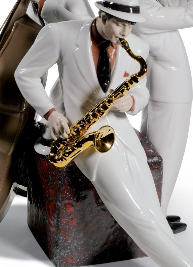 Статуэтка Lladro Джаз трио 30х35см (12984)
