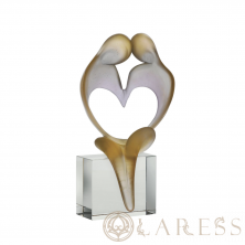 Скульптура Daum Hearts 31см (9084)