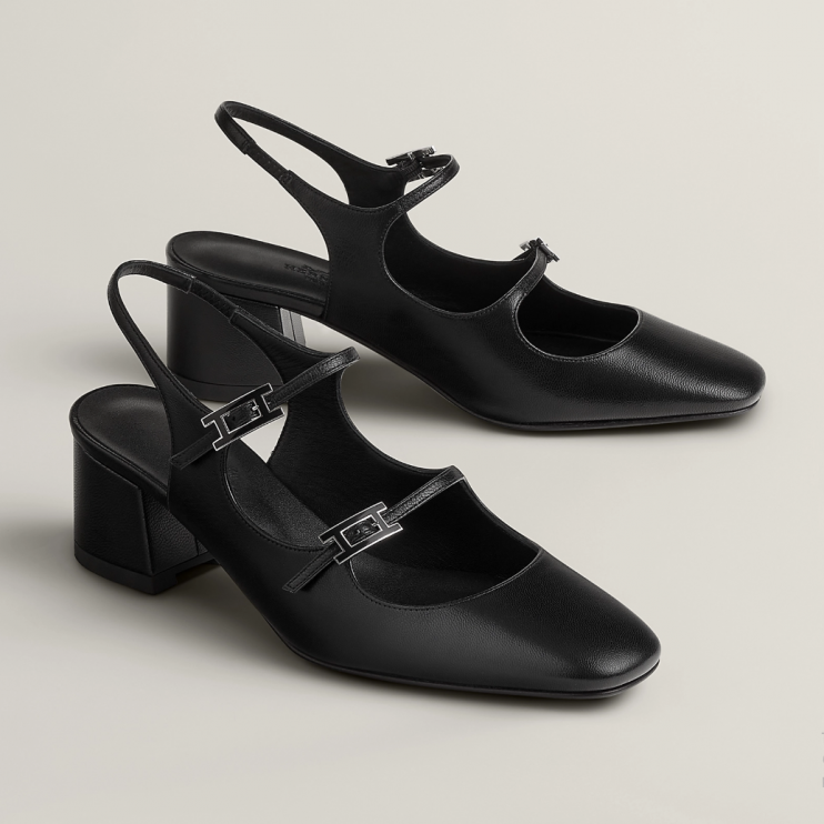 Женские туфли Hermes Jackie 50 (13385)