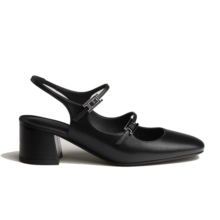 Женские туфли Hermes Jackie 50 (13385)