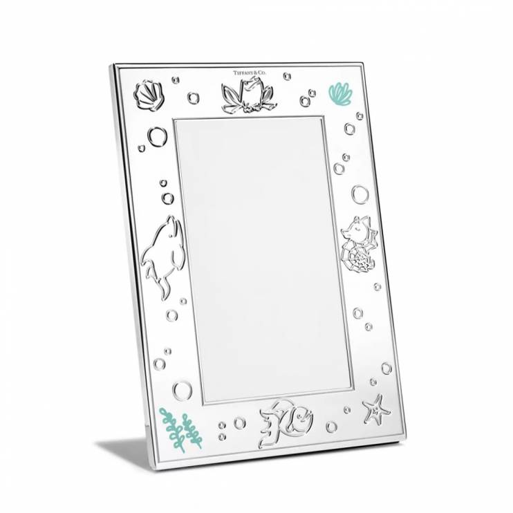 Рамка для фотографий Tiffany&Co Sea Animals, 25х20см (14185) серебро 925