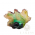 Блюдо Daum Pate de Verre Crystal Leaf, 19 см (8285)