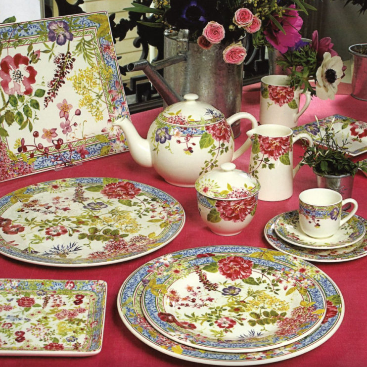 Набор из 2-х кухонных полотенец Gien Millefleurs, 50х70см (14986)