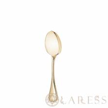 Кофейная ложка эспрессо 10,5см Malmaison серебро + сплошная позолота Christofle (9386)