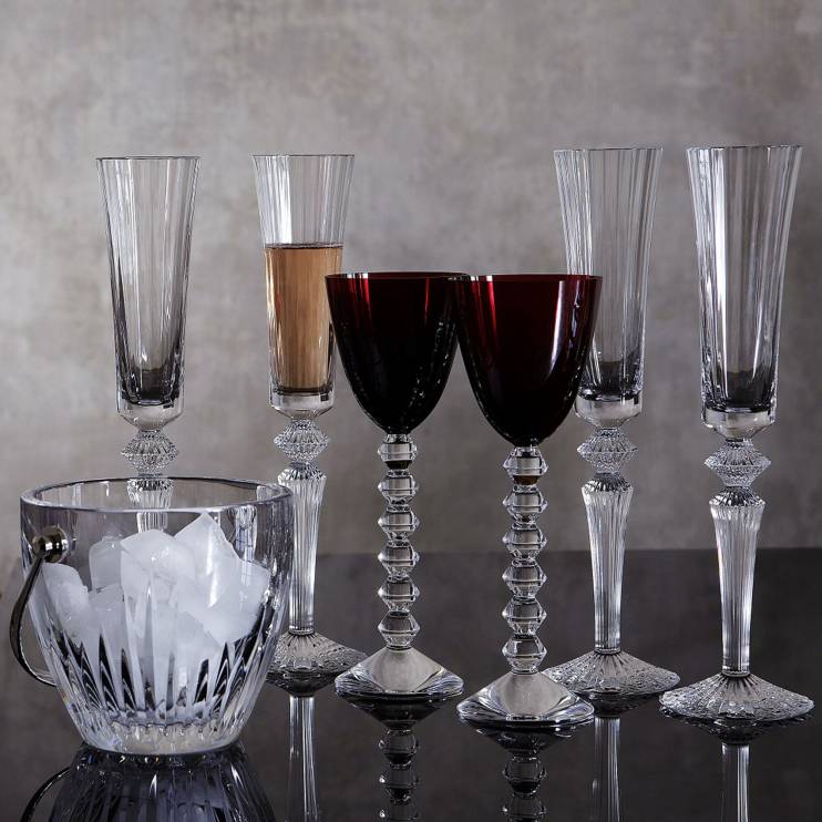 Бокал для шампанского Baccarat Mille Nuits 170мл (7687) фиолетовый
