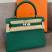 Сумка Hermes Kelly 25 Vert Vertigo PHW (10688)