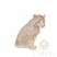 Статуэтка Lalique Тигр золотой 24 см (12589)