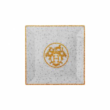 Тарелка квадратная HERMES Mosaique au 24 5790