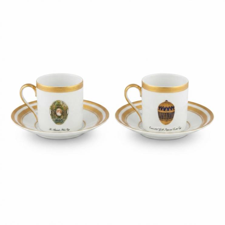Набор кофейных пар Faberge Imperial Egg 90 мл (15990)