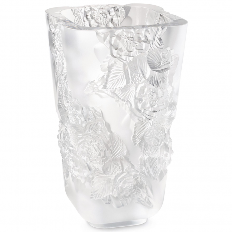 Ваза Lalique Pivoine 35 см (6390)