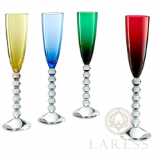 Набор из 4-х бокалов для шампанского Baccarat Vega Flutissimo, 180 мл (7890)
